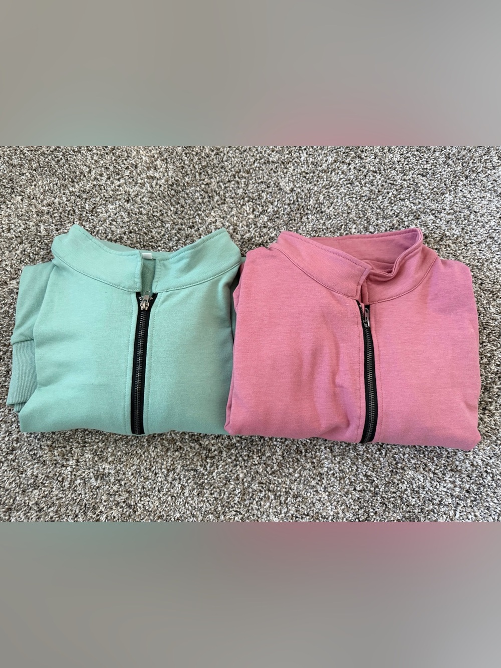 Set of 2 Women’s Amazon Quarter Zip Tops 3x